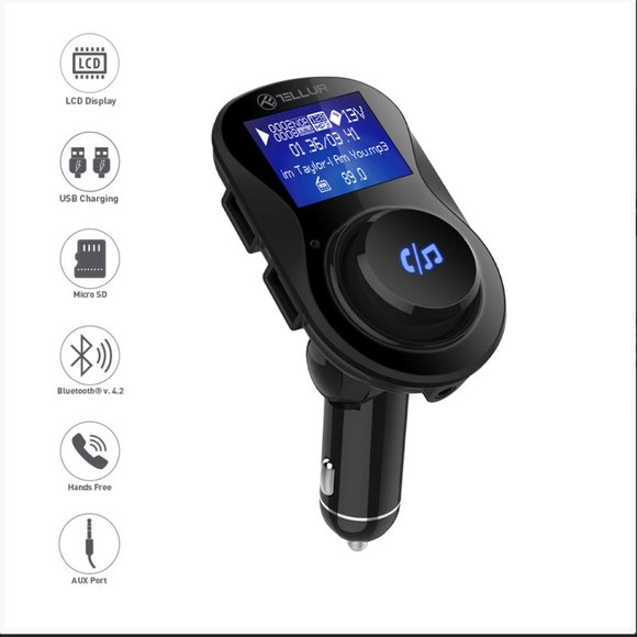 B3 Bluetooth Car FM Transmitter - Picture 3 of 4